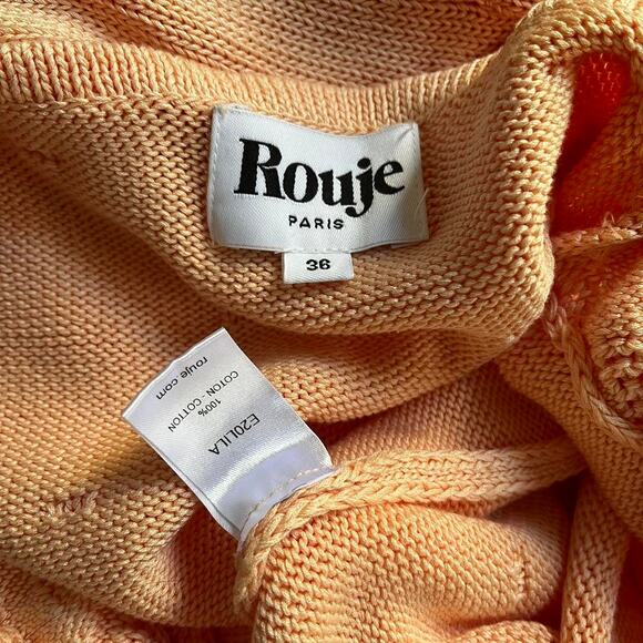 Rouje lila sweater in peach small - Picture 5 of 9